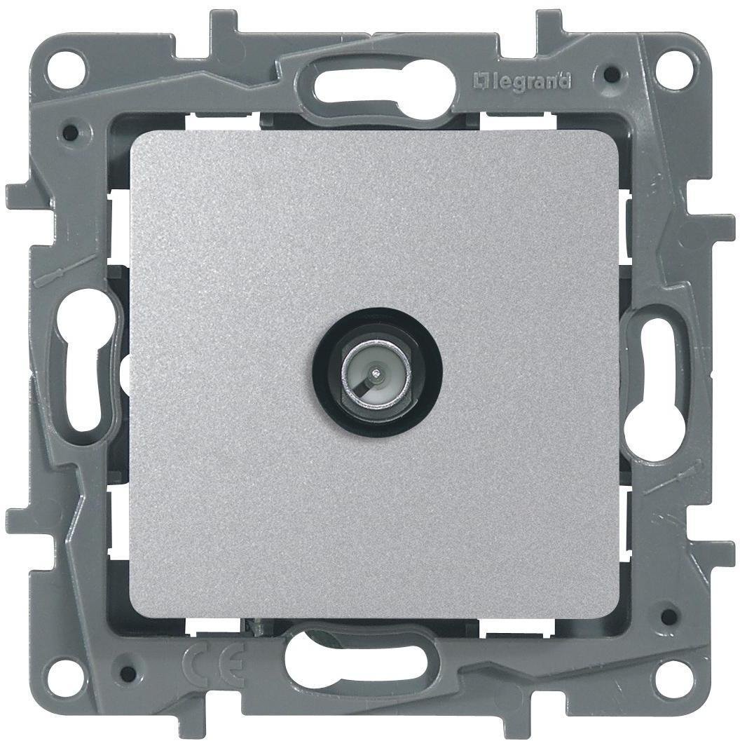 

Розетка Legrand Etika 672463 (алюминий)