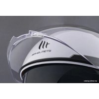 Мотошлем MT Helmets Viale SV Solid A0 (XS, белый перламутр)