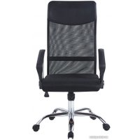 Офисное кресло SitUp Flay chrome (сетка black/black)