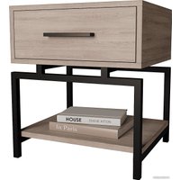 Тумба Князев Мебель Киато ТП-КТ-Ч545 (лиственница сибирская 545/черный муар) в Гродно