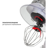 Планетарный миксер JVC JK-MX510 (белый/серебристый)