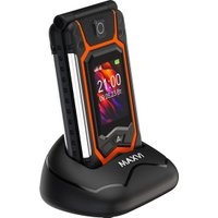 Кнопочный телефон Maxvi E10ds (оранжевый)