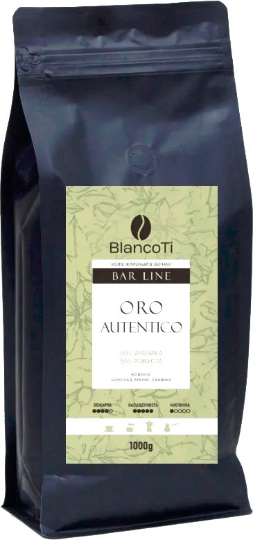 

Кофе BlancoTi Oro Autentico молотый 1 кг