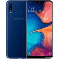 Смартфон Samsung Galaxy A20 3GB/32GB (синий)