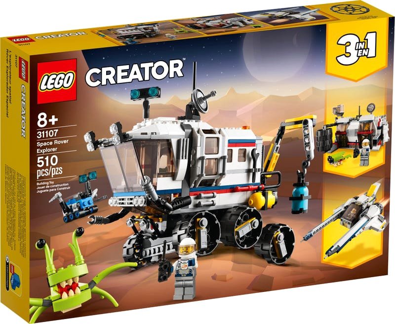 

Конструктор LEGO Creator 31107 Исследовательский планетоход
