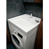 Умывальник Marblan Modern 60 (белый глянцевый, с кронштейнами, без сифона)