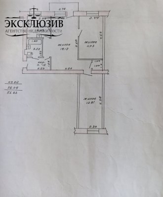 3-комн. квартира — Полоцк, Скорины ул. 35