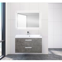  BelBagno Тумба под умывальник Aurora-900-2C-SO-CP (cemento pallido)