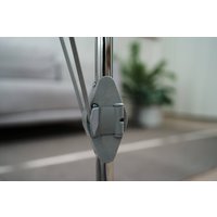 Стол-книга Stoloff Мечта 1600x850 (белый, опоры складные, углы закругленные с роликами и ручками)