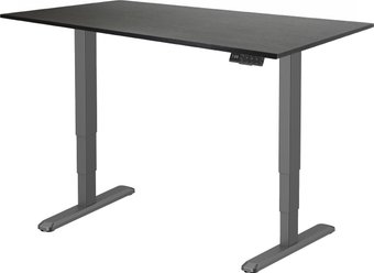 ErgoSmart Unique Ergo Desk 1380x800x18мм (дуб мореный/черный)