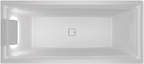 

Ванна Riho Still Square Led 170x75 BR0200500K00131 (левая, без ножек)
