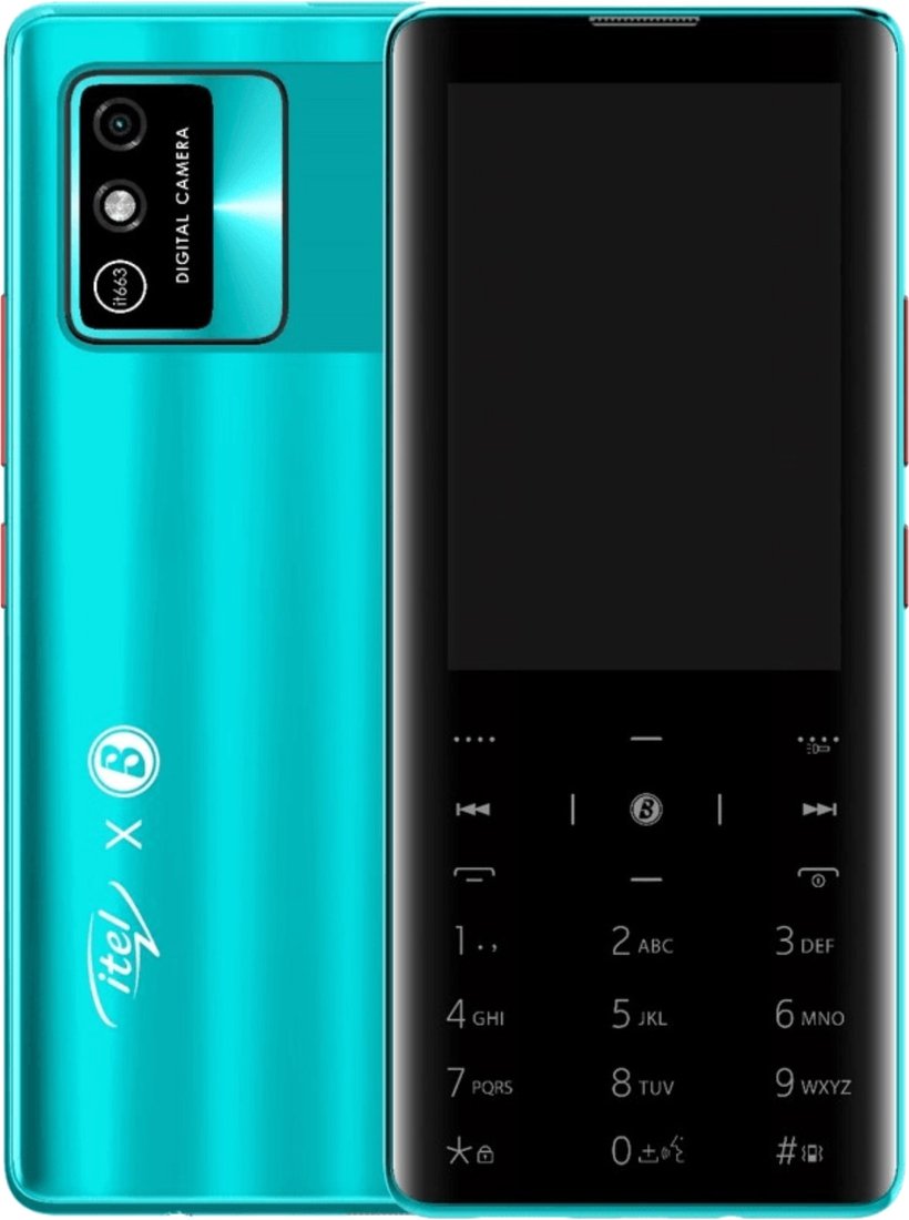 

Телефон Itel IT663 (бирюзовый)