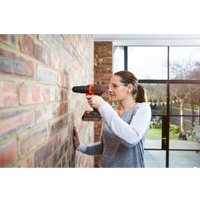 Ударная дрель-шуруповерт Black & Decker BDCHD18K1B2 (с 2-мя АКБ, кейс)