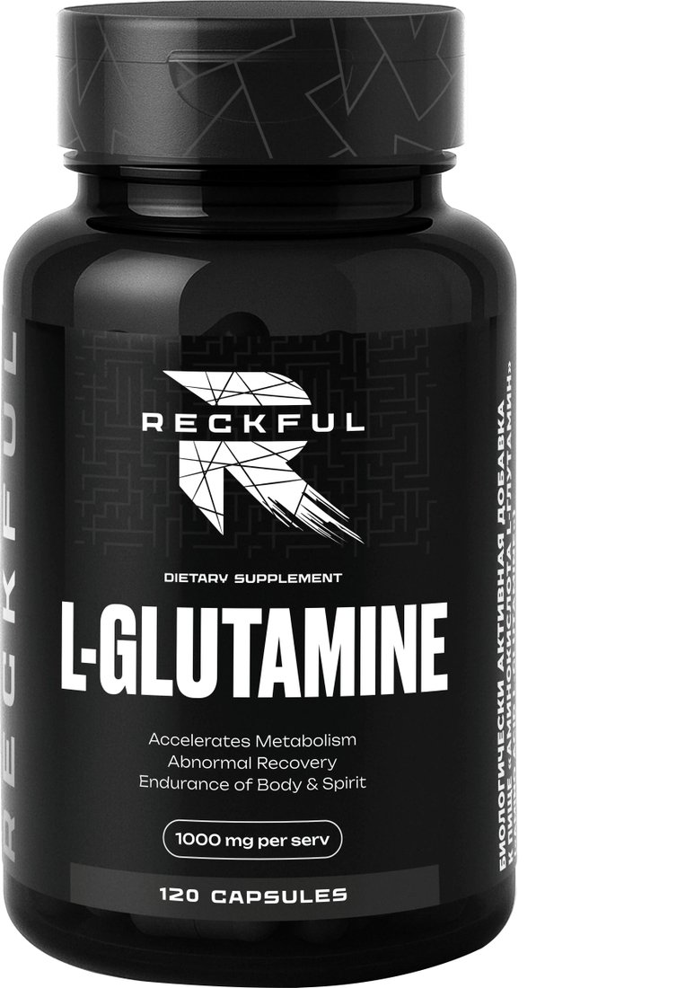 

L-глютамин Reckful L-Glutamine (120 капсул)