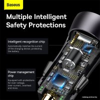 Автомобильное зарядное Baseus CGJM000103