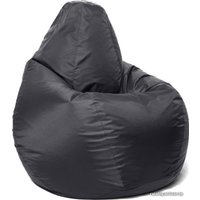 Кресло-мешок LoftyHome Груша XXXL (оксфорд, черный)