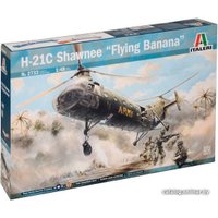 Сборная модель Italeri 2733 Военно-транспортный вертолет H-21C Shawnee Flying Banana