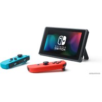 Игровая приставка Nintendo Switch (с неоновыми Joy-Con)