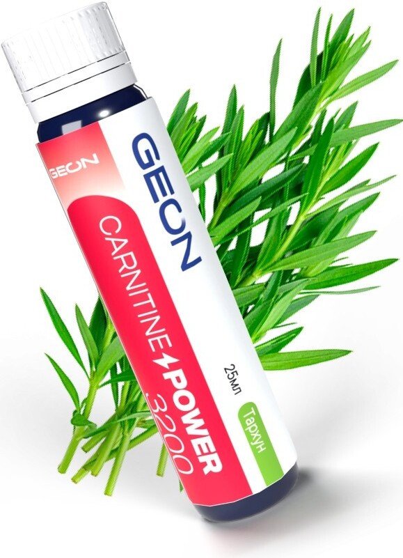 Жиросжигатель  Geon Carnitine Power 3200 (тархун, 25мл х 20шт)