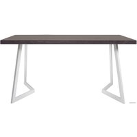 Кухонный стол Buro7 Уиллис 150 (классика, дуб мореный/белый)