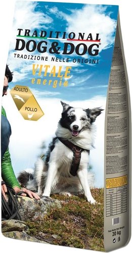Dog&Dog Adult Traditional Vitale Energia 20 кг