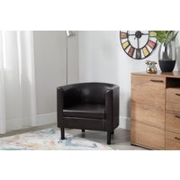 Интерьерное кресло Mio Tesoro Агата 351 (коричневый 87)