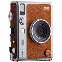 Фотоаппарат Fujifilm Instax Mini Evo (серебристый/коричневый) в Гомеле