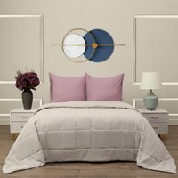 Набор текстиля для спальни Sofi De MarkO Доминико 240х260 Пок-Дом-240х260cл (серый/лиловый)