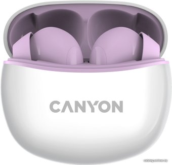 Наушники Canyon TWS-5 (сиреневый)