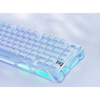 Клавиатура Gravastar Mercury K1 Special Edition Ice Blue (GravaStar x Kailh Cherry Pink)