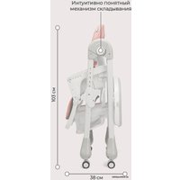 Высокий стульчик Rant Cream RH302 (cloud pink)