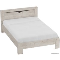 Кровать Мебельград Соренто 140x200 (дуб бонифаций/кофе структурный матовый)