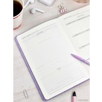 Ежедневник Escalada Лайка 63967 (164 л, сиреневый)