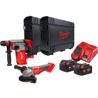  Milwaukee M18 BLPP2G-502X 4933498575 (перфоратор, болгарка, 2 АКБ, кейс)