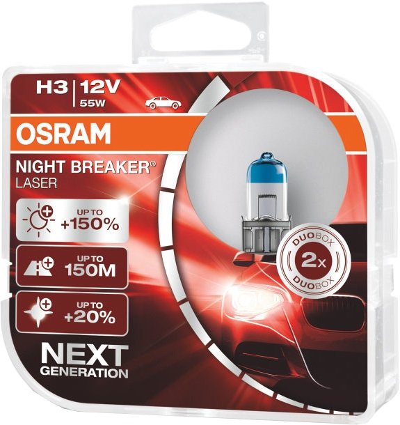 

Галогенная лампа Osram H3 64151NL-HCB 2шт