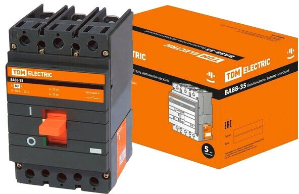 

Выключатель автоматический TDM Electric SQ0707-000