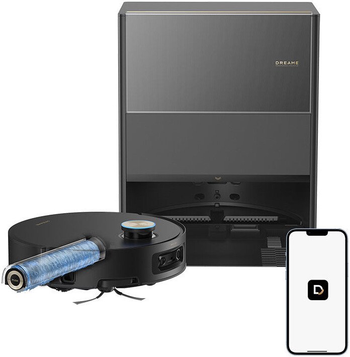 

Робот-пылесос Dreame Aqua10 Roller (евровилка, черный)