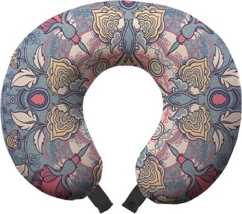 Подушка для путешествий Ambesonne Цветочная страна trp-16051