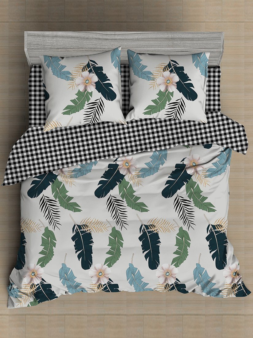 

Постельное белье Amore Mio Мако-сатин Tropic Микрофибра 1.5сп 93087 (черный/белый/зеленый/синий)