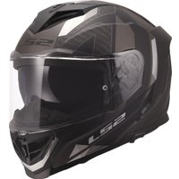 Мотошлем LS2 FF818 Storm III Sporty (L, черный/серый)