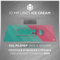 Игровой набор IO by Red Square Ice Cream (мышь, клавиатура, коврик) в Барановичах