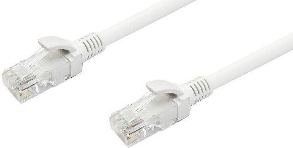 Кабель USBTOP RJ45 - RJ45 UTP CAT-6 (2 м, белый)