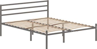 Кровать Домаклево Металика Г3 160x190 (серый)