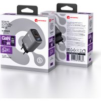 Сетевое зарядное Atomic Voyage G671 GAN 67W (темно-серый) в Солигорске
