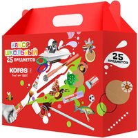 Набор школьника Офистон Маркет Набор школьно-письменных принадлежностей Kores, 25 предметов