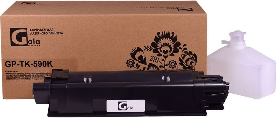 

Картридж Gala-print GP-TK-590K (аналог Kyocera TK-590K_BK_WC)