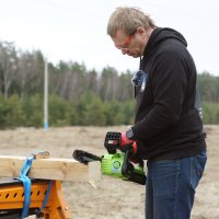 Аккумуляторная пила Greenworks G24CS25K8 2007707UH (с 1-им АКБ 8 Ач)