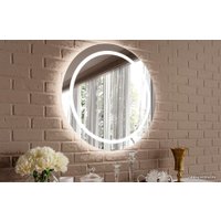 Зеркало с подсветкой  Мебельград с подсветкой 80x80