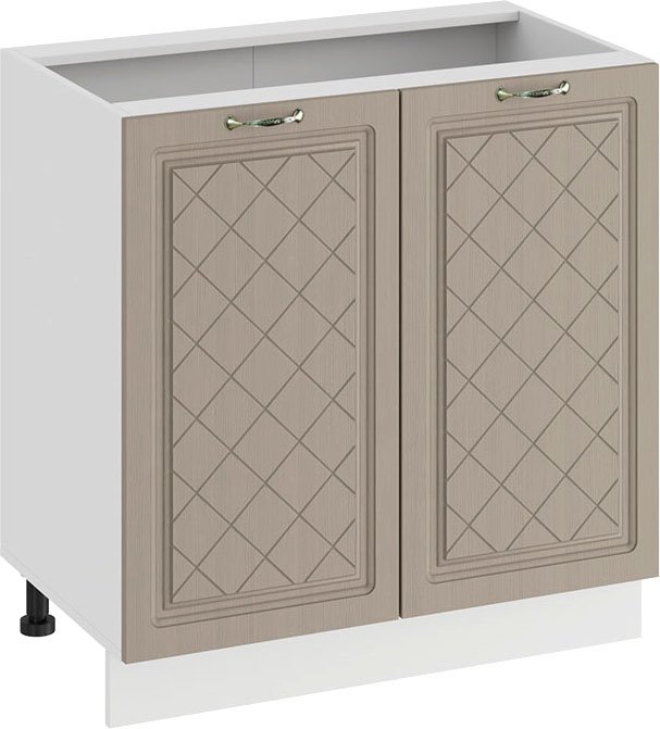 

Шкаф напольный Трия Бьянка 1Н8 (белый/дуб кофе)