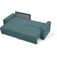 Угловой диван Mio Tesoro Таун 264 1.5ек-1.5пф (1367 серо-голубой)